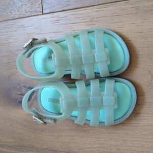 Mini Melissa size 6 toddler gladiator sandals